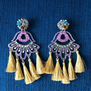 Stunning Mercedes Salazar Statement Earrings